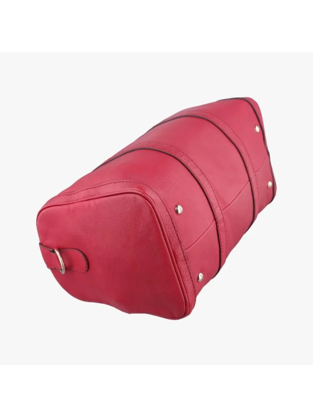 Gucci Guccissima Trim Web Joy Red Leather Shoulder